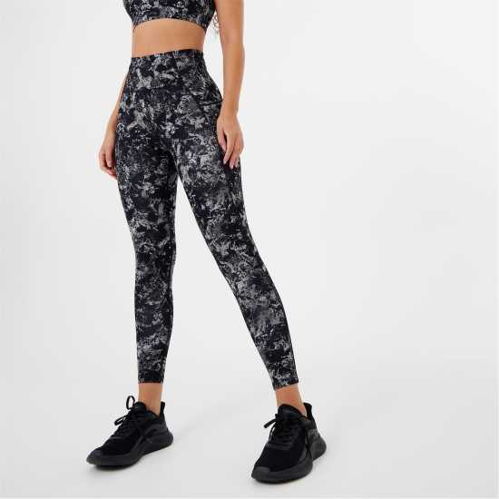 Дамски клинове за фитнес Usa Pro Core High Rise Leggings Womens Текстуриран цветен Usa Pro Core High Rise Leggings Womens Текстуриран цветен Дамски клинове за фитнес
