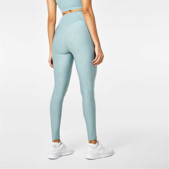 Usa Pro High Rise Leggings Sage Geo Gloss Дамски клинове за фитнес