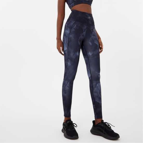 Usa Pro Core High Rise Leggings Womens Структурен момент Дамски клинове за фитнес