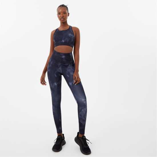 Usa Pro Core High Rise Leggings Womens Структурен момент Дамски клинове за фитнес