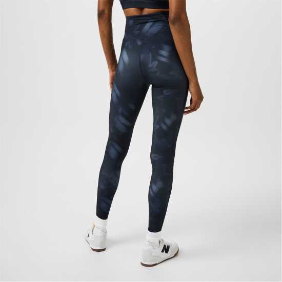 Usa Pro Core High Rise Leggings Womens Размазан цветен Дамски клинове за фитнес