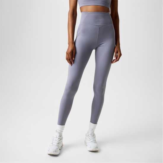 Usa Pro Core High Rise Leggings Womens Сребърна куршума Дамски клинове за фитнес