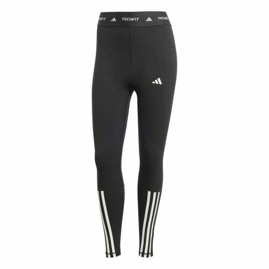 Adidas Techfit 3S 7/8 Tights Womens Черно Дамски клинове за фитнес