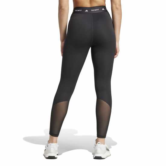 Adidas Techfit 3S 7/8 Tights Womens Черно Дамски клинове за фитнес