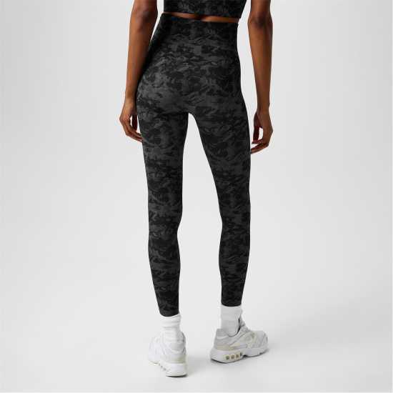 Безшевен Клин Everlast High Rise Camo Seamless Leggings Womens  Дамски клинове за фитнес