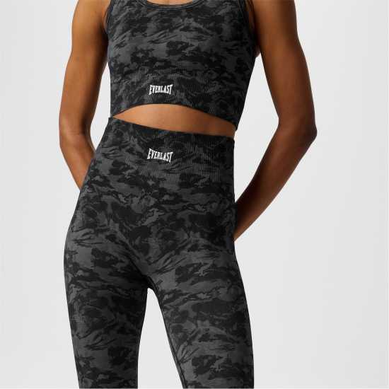 Безшевен Клин Everlast High Rise Camo Seamless Leggings Womens  Дамски клинове за фитнес