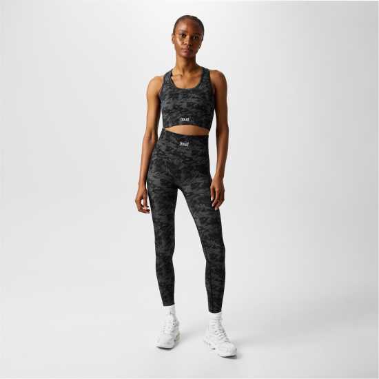 Безшевен Клин Everlast High Rise Camo Seamless Leggings Womens  Дамски клинове за фитнес