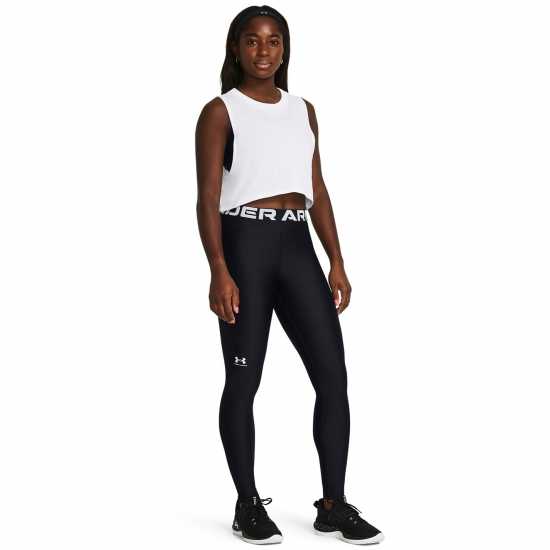 Дамски клинове за фитнес Under Armour Armour HeatGear® Leggings Women' Черно Under Armour Armour HeatGear® Leggings Women' Черно Дамски клинове за фитнес