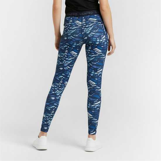 Usa Pro Pro Training Tight Legging Girls Тъмни ивици 
