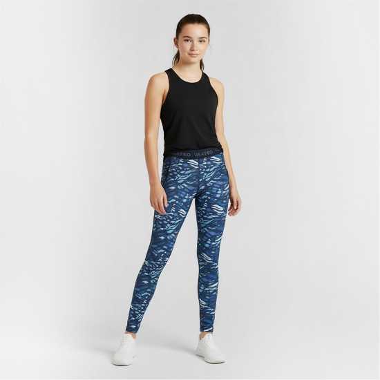 Usa Pro Pro Training Tight Legging Girls Тъмни ивици 