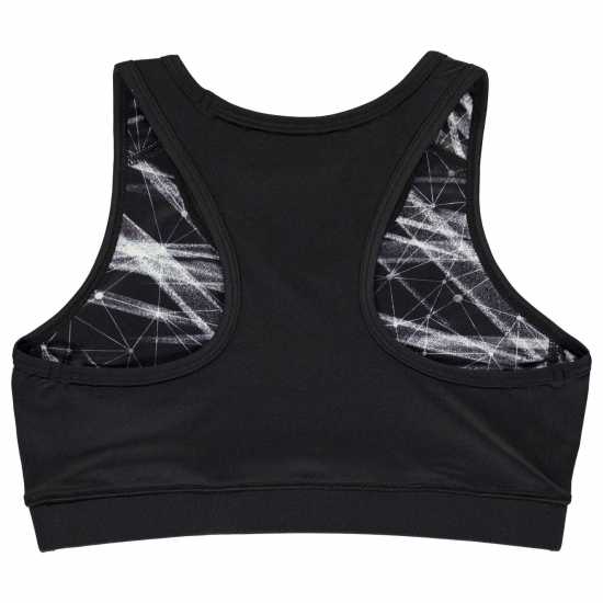 Usa Pro Fitness Crop Top Junior Girls Черно Спортни сутиени