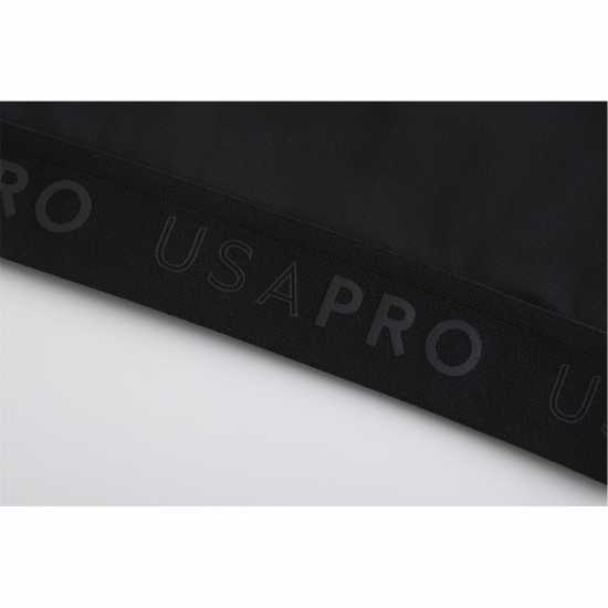 Usa Pro Fitness Crop Top Junior Girls Черно Спортни сутиени