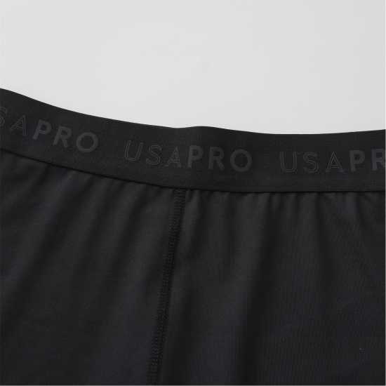 Usa Pro Къси Панталони Момичета 3 Inch Training Shorts Junior Girls Черно Детски къси панталони