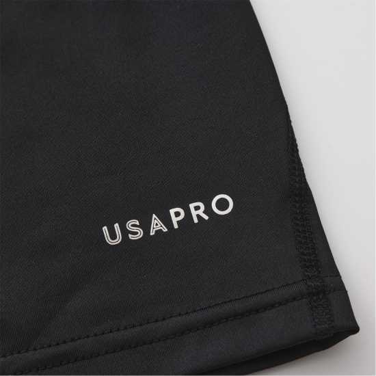 Usa Pro Къси Панталони Момичета 3 Inch Training Shorts Junior Girls Черно Детски къси панталони