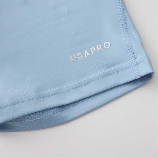 Детски къси панталони Usa Pro Къси Панталони Момичета Pro 3 Inch Training Shorts Junior Girls Брунера Синьо Usa Pro Къси Панталони Момичета Pro 3 Inch Training Shorts Junior Girls Брунера Синьо Детски къси панталони