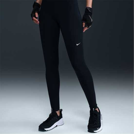 Дамски дрехи за фитнес Nike Pro Women's Mid-Rise Mesh-Panelled Leggings Черно/Розово Nike Pro Women's Mid-Rise Mesh-Panelled Leggings Черно/Розово Дамски дрехи за фитнес