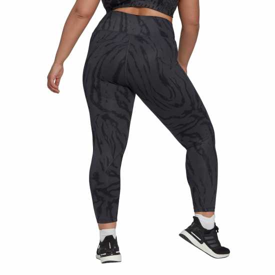Adidas Дамски Клин Optime Training Icons Print 7/8 Leggings Ladies  Дамски клинове за фитнес