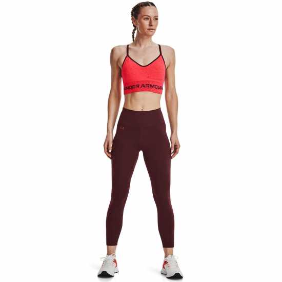 Under Armour Armour Motion Ankle Leggings Womens ChestnutRed Дамски клинове за фитнес