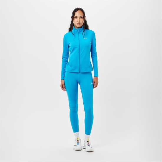 Under Armour Armour UA Motion Leggings Women's Етерно синьо/Бяло Under Armour Armour Ua Motion Leggings Women's Етерно синьо/Бяло