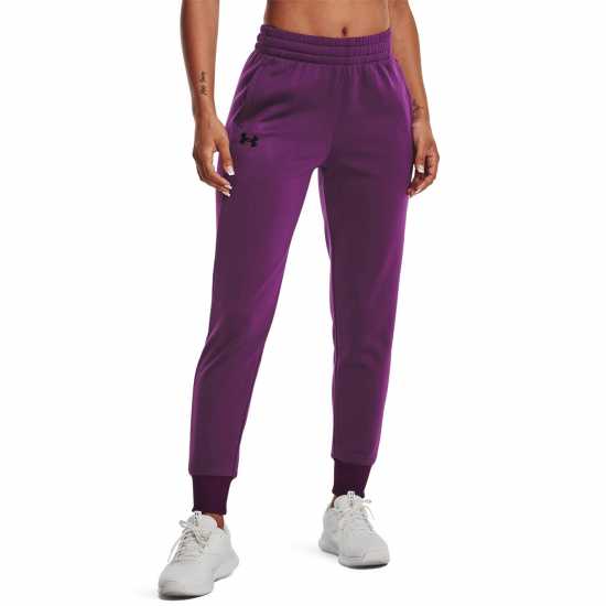 Under Armour Jogging Pants Womens Purple/Black Дамски клинове за фитнес