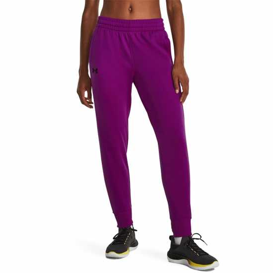 Under Armour Jogging Pants Womens Purple - Дамски клинове за фитнес