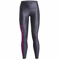 Under Armour Branded Fitness Leggings Womens Tempered Steel Дамски клинове за фитнес