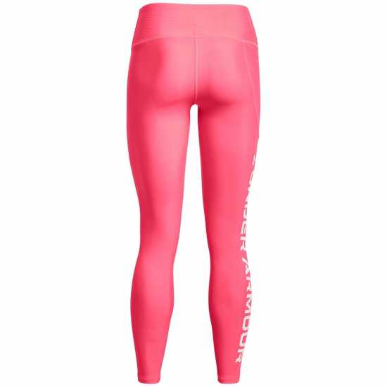 Under Armour Branded Fitness Leggings Womens Pink Дамски клинове за фитнес