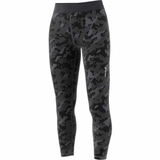Adidas Techfit Camo 7/8 2023 Leggings Womens  Дамски клинове за фитнес