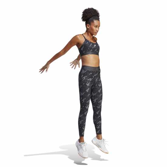 Adidas Techfit Camo 7/8 2023 Leggings Womens  Дамски клинове за фитнес