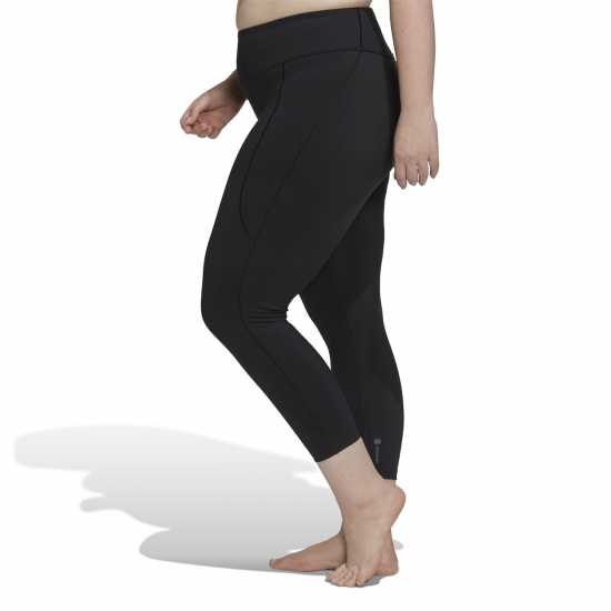 Дамски клинове за фитнес Adidas Yoga Studio 7/8 Leggings Plus Size Womens Adidas Yoga Studio 7/8 Leggings Plus Size Womens Дамски клинове за фитнес