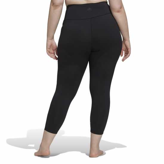 Дамски клинове за фитнес Adidas Yoga Studio 7/8 Leggings Plus Size Womens Adidas Yoga Studio 7/8 Leggings Plus Size Womens Дамски клинове за фитнес