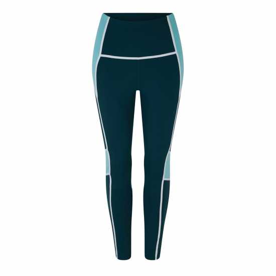 Reebok Lux High-Waisted Colorblock Leggings Womens Gym Legging  Дамски клинове за фитнес