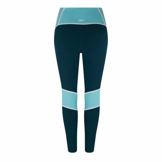 Reebok Lux High-Waisted Colorblock Leggings Womens Gym Legging  Дамски клинове за фитнес