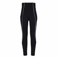 Reebok Workout Ready Ribbed High-Rise Leggings Womens Gym Legging  