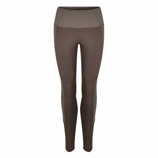 Reebok Rib High-Rise Leggings Womens Gym Legging  Дамски клинове за фитнес