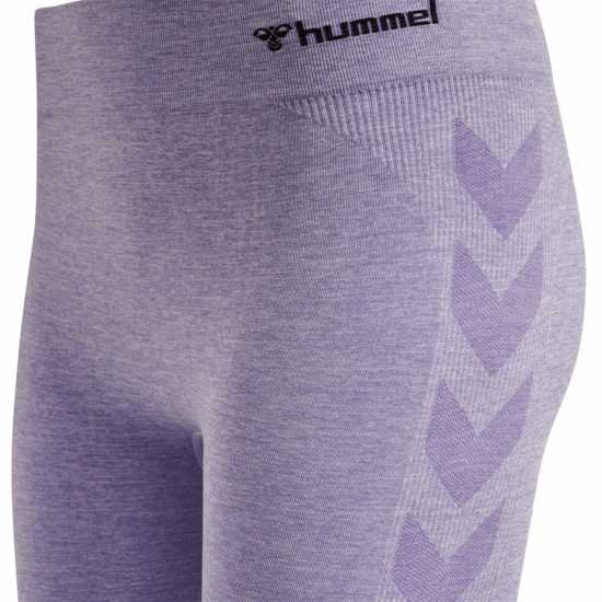 Hummel Seamless High Waist Tights Lavender Дамски клинове за фитнес