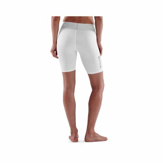 Skins Дамски Шорти Series 1 Shorts Womens Бяло Дамски клинове за фитнес