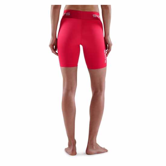 Дамски клинове за фитнес Skins Дамски Шорти Series 1 Shorts Womens Червено Skins Дамски Шорти Series 1 Shorts Womens Червено Дамски клинове за фитнес
