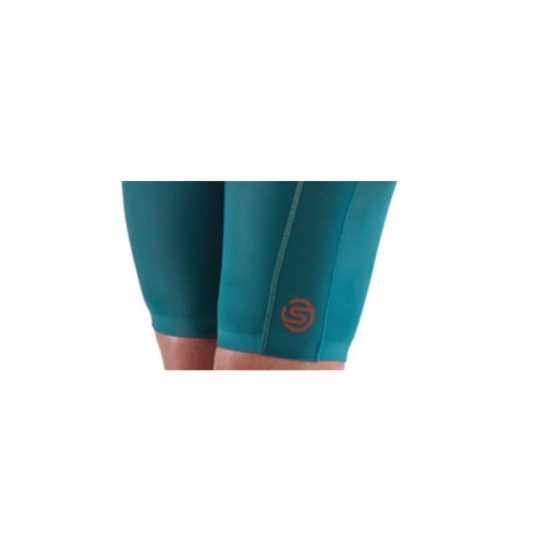 Skins Series-3 Performance Tights Womens Синьо-зелено Дамски клинове за фитнес