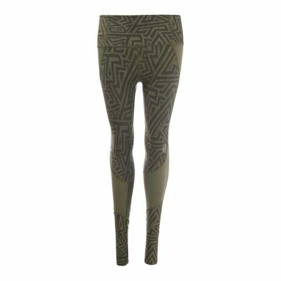 Дамски клинове за фитнес Skins Series 3 Skyscraper Performance Tights Womens Хаки Skins Series 3 Skyscraper Performance Tights Womens Хаки Дамски клинове за фитнес