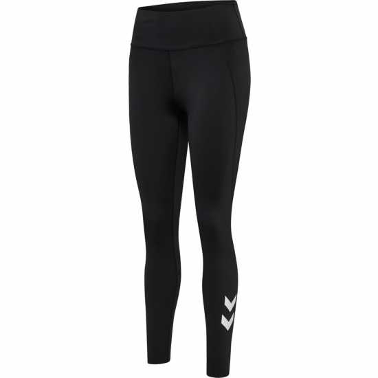 Hummel Grace High Waist Tights Womens Черно Дамски клинове за фитнес