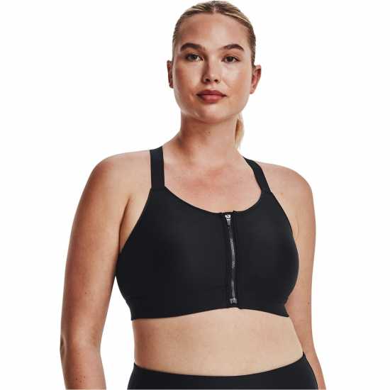 Under Armour Women's Zipped Medium Impact Sports Bra Under Armour Women's Zipped Medium Impact Sports Bra