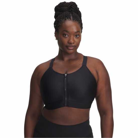 Under Armour Women's Zipped Medium Impact Sports Bra Under Armour Women's Zipped Medium Impact Sports Bra