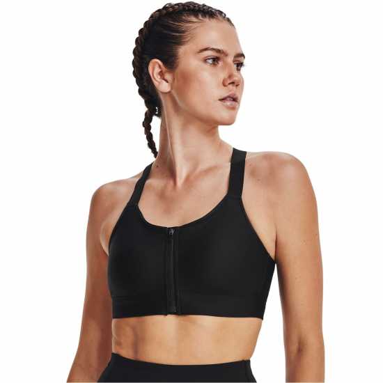 Under Armour Women's Zipped Medium Impact Sports Bra Under Armour Women's Zipped Medium Impact Sports Bra