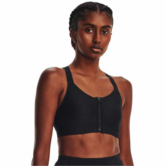 Under Armour Women's Zipped Medium Impact Sports Bra Under Armour Women's Zipped Medium Impact Sports Bra