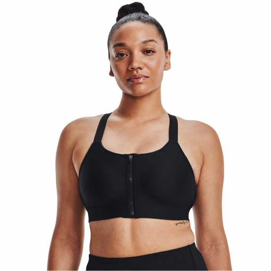 Under Armour Women's Zipped Medium Impact Sports Bra Under Armour Women's Zipped Medium Impact Sports Bra