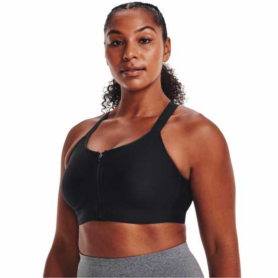 Under Armour Women's Zipped Medium Impact Sports Bra Under Armour Women's Zipped Medium Impact Sports Bra