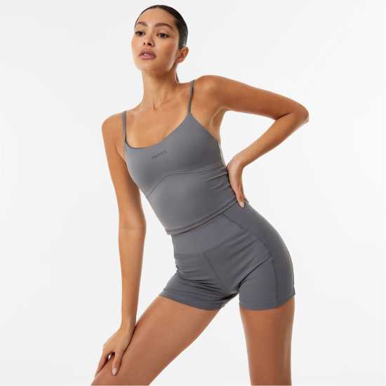 Usa Pro X Sophie Habboo 2In1 Vest Акула Сиво Дамски дрехи за бягане