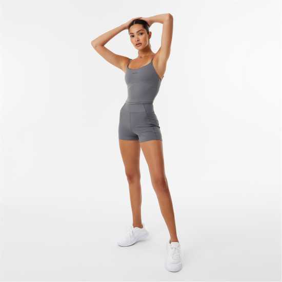 Usa Pro X Sophie Habboo 2In1 Vest Акула Сиво Дамски дрехи за бягане