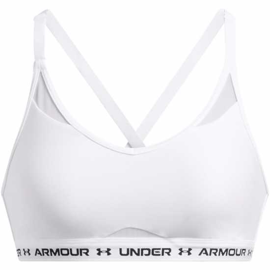 Under Armour Ua Crossback Low Bra Ld99 White Under Armour Ua Crossback Low Bra Ld99 White